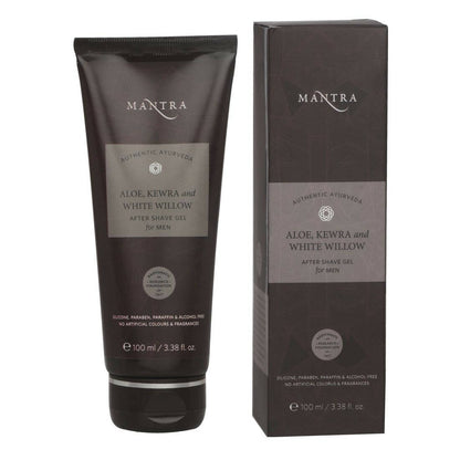 Buy Mantra Herbal Aloe, Kewra & White Willow After Shave Gel from DrMediCart, Ship from India to USA