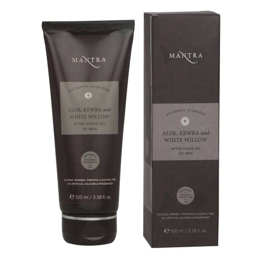 Buy Mantra Herbal Aloe, Kewra & White Willow After Shave Gel from DrMediCart, Ship from India to USA