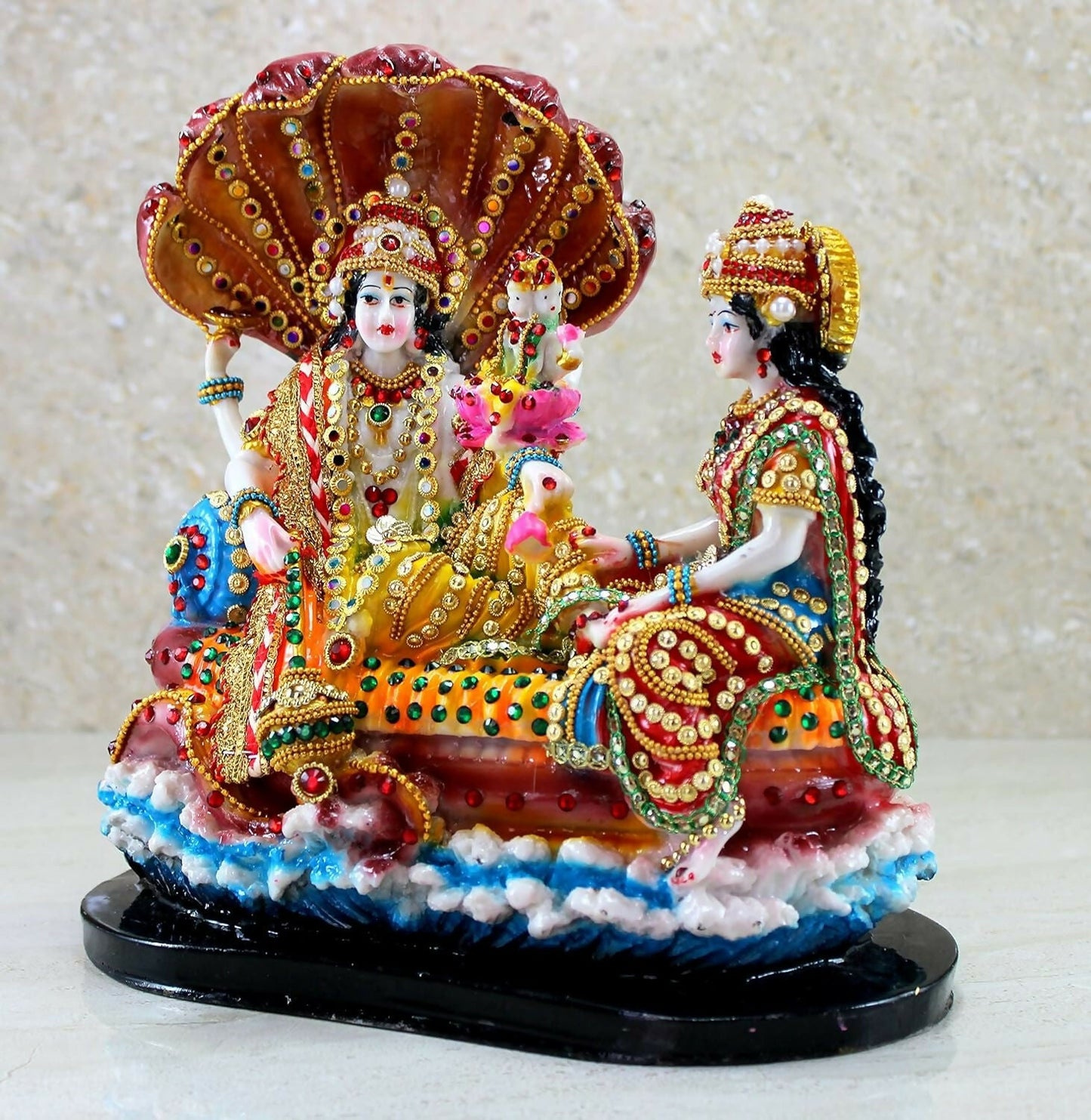Buy Esplanade - Vishnu With Laxmi In Ksheer Sagar Idol