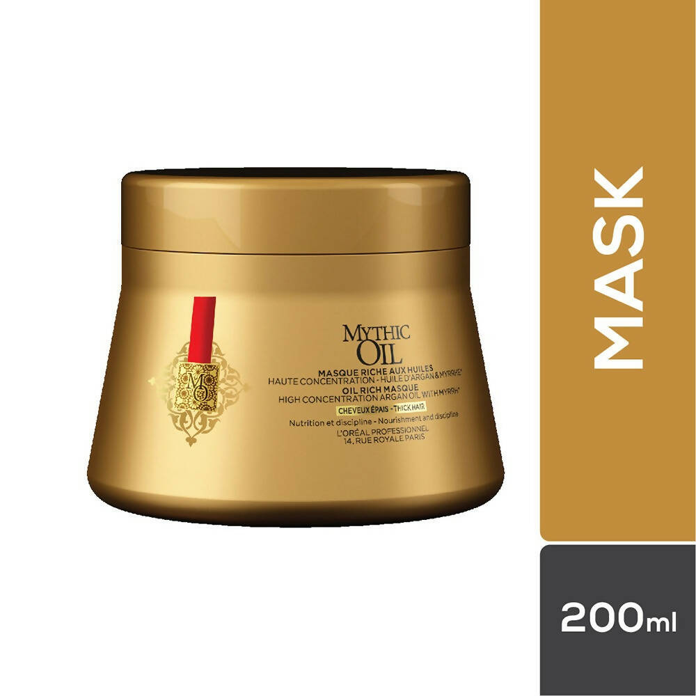 L'Oreal Paris Professionnel Mythic Oil Argan Oil Rich Hair Mask - DrMediCart