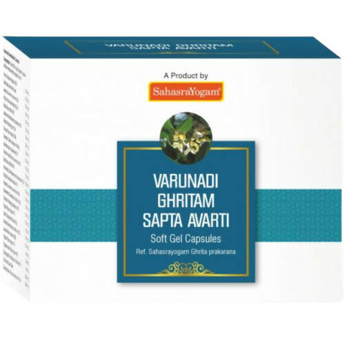 Sahasrayogam Varunadi Ghritam Saptavarti Capsules
