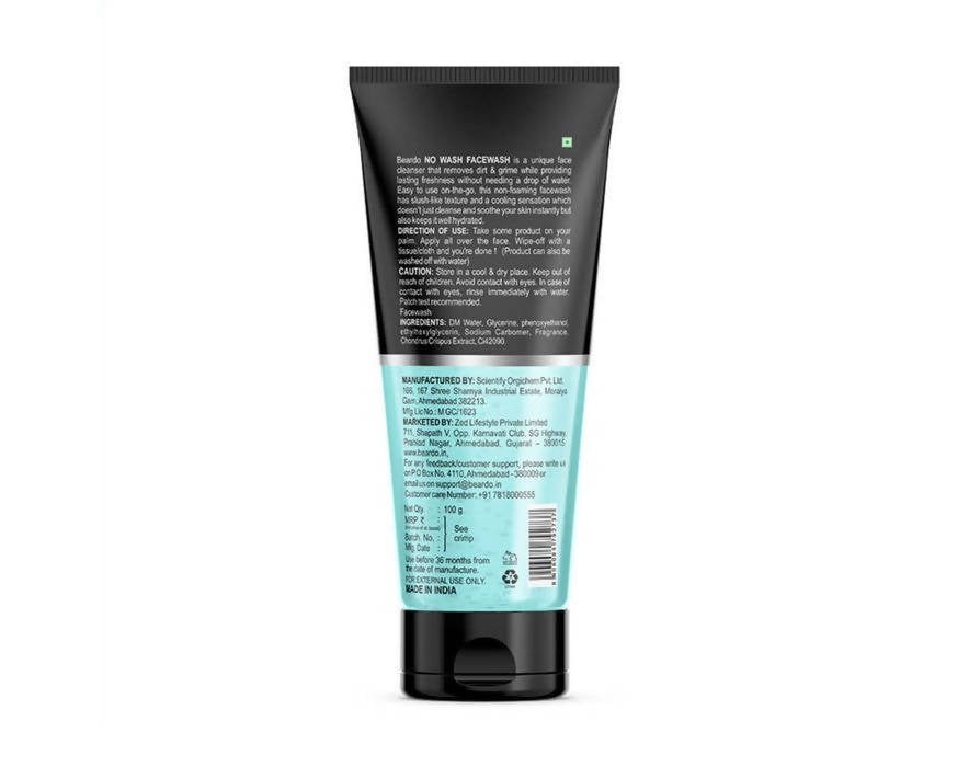 beardo no wash face wash buy in usa