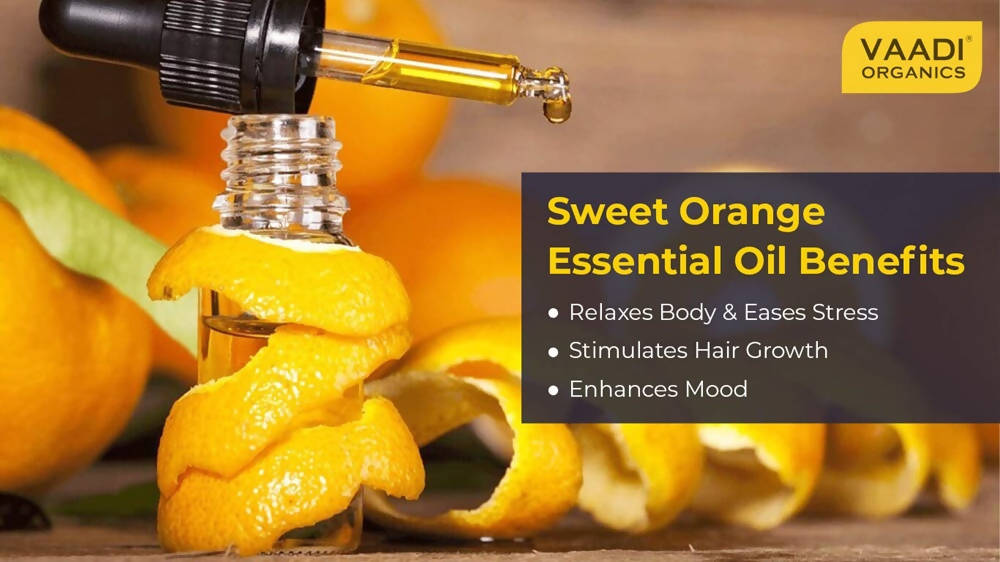 Vaadi Herbals Sweet Orange Oil Therapeutic Grade - DrMediCart