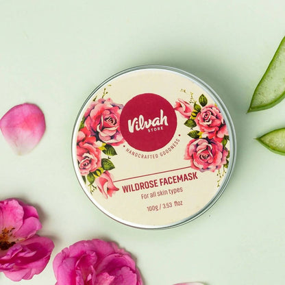Vilvah Wild Rose Face Mask - Drmedicart