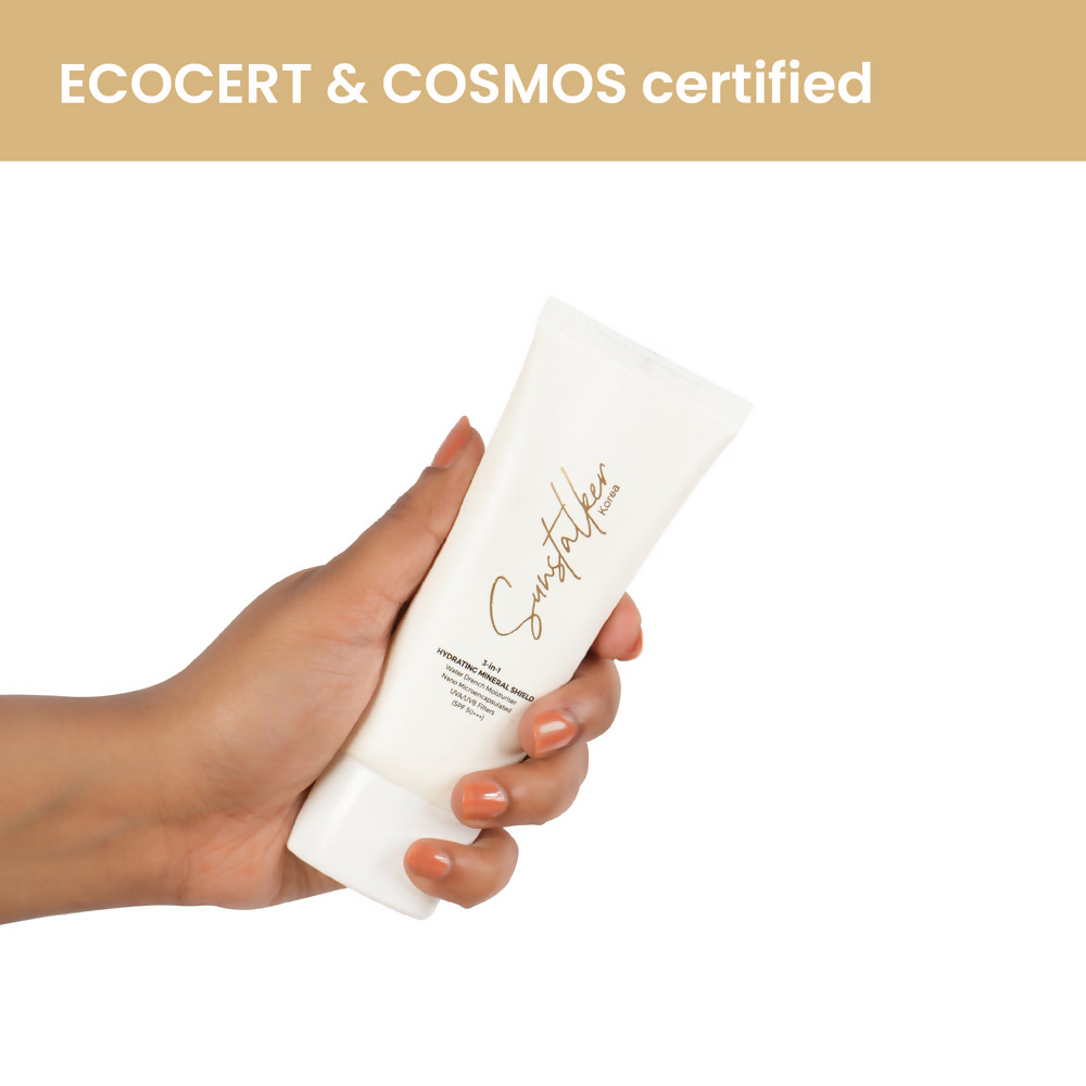 Personal Touch Sunstalker Korea 3-1 Water Based Moisturiser Serum With Sunscreen SPF50+++