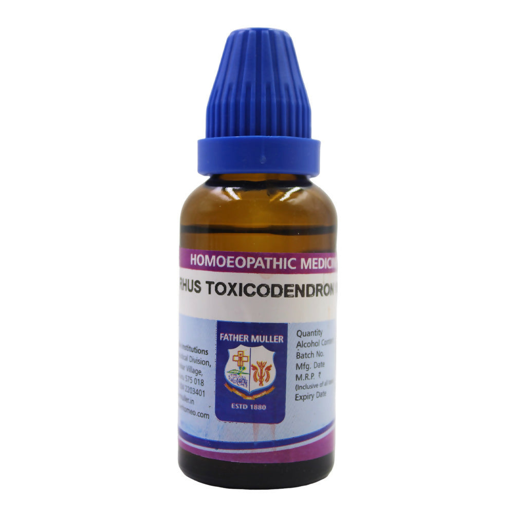 Father Muller Rhus Toxicodendron Dilution