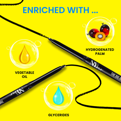 NY Bae The Big Apple Of My Eyes Kohl Kajal - Black
