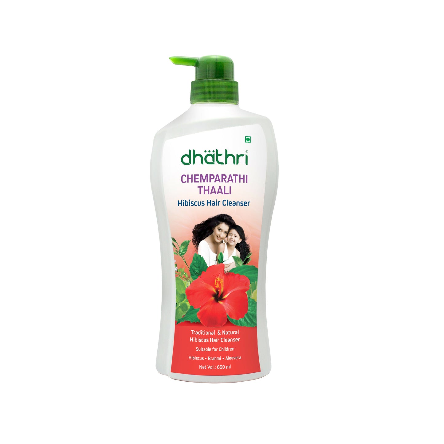 Dhathri Chemparathi Thaali Natural Hibiscus Shampoo For Soft and Shiny Hair