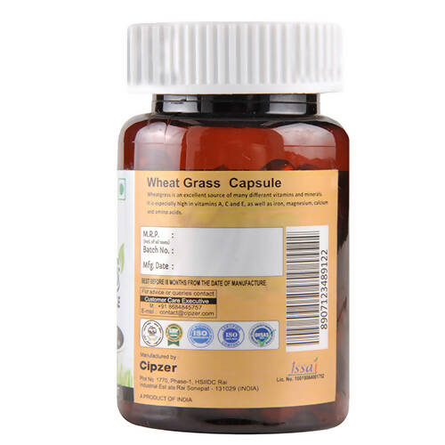 Buy Cipzer Wheat Grass Capsules from DrMediCart, Ship from India to USA