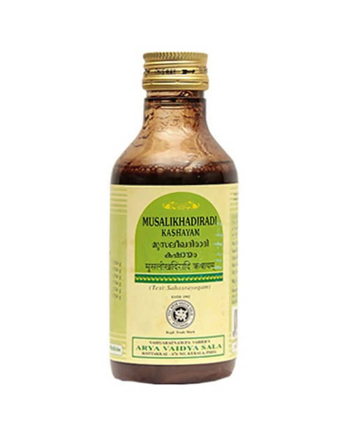 Buy Kottakkal Arya Vaidyasala - Musalikhadiradi Kashayam from DrMediCart, Ship from India to USA