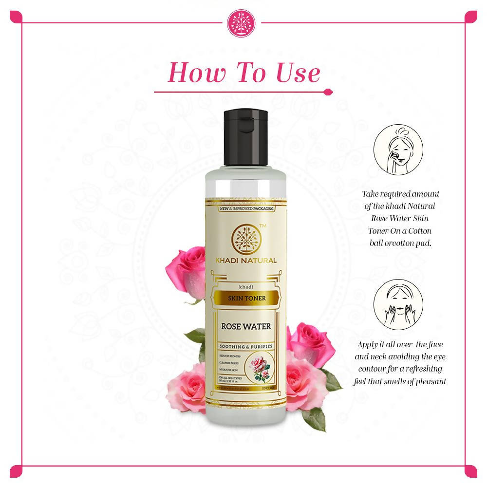 Khadi Natural Rose Water Toner