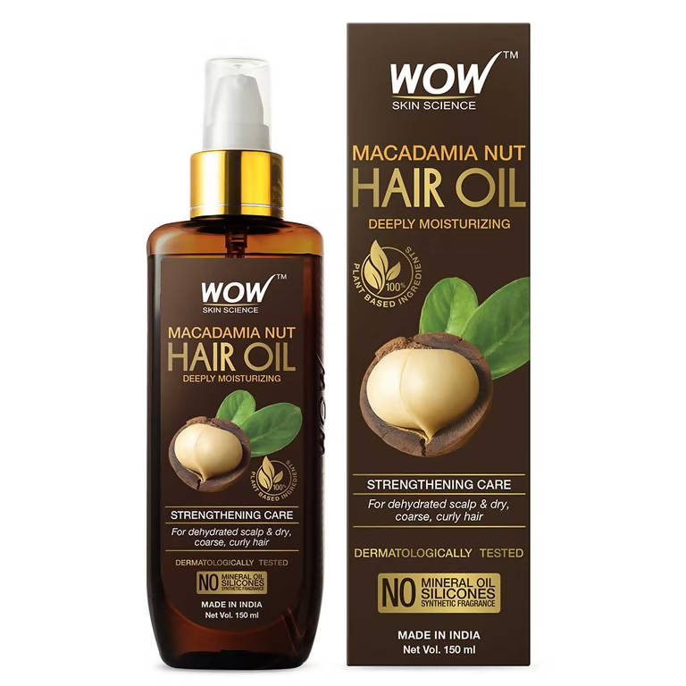 Buy Wow Skin Science Macadamia Nut Hair Oil from DrMediCart, Ship from India to USA