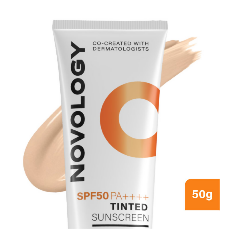 Novology SPF 50 PA++++ Tinted Sunscreen