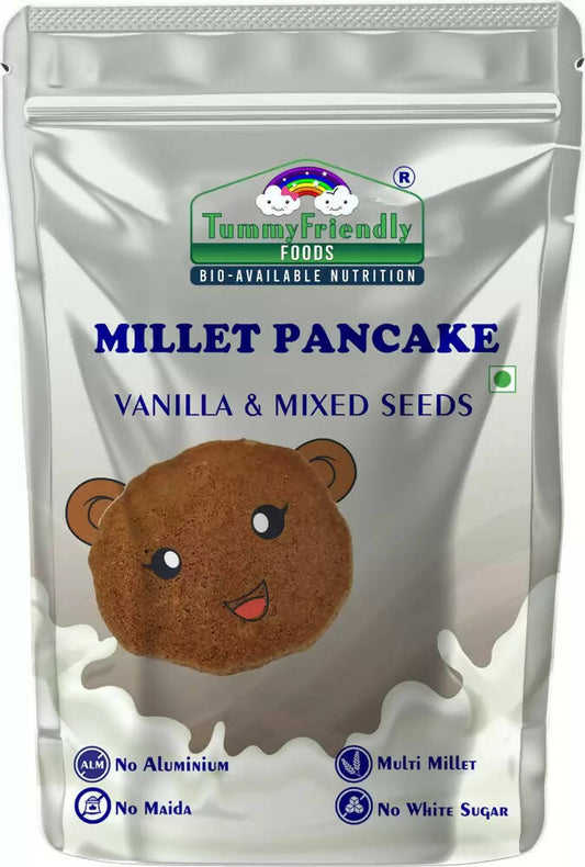Buy TummyFriendly Foods Aluminium-Free Millet Pancake Mix - Vanilla Mixed Seeds from DrMediCart, Ship from India to USA