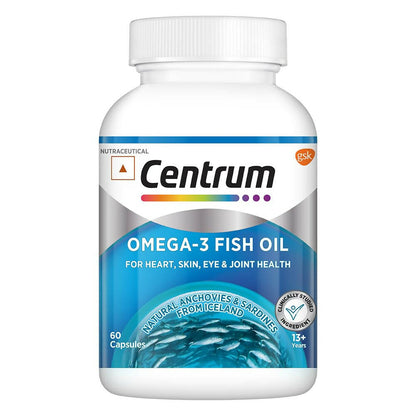 Centrum Omega-3 Fish Oil Capsules for 13 + Years