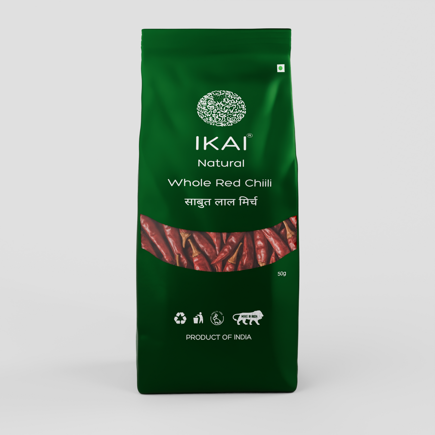 IKAI Organic Whole Red Chilli