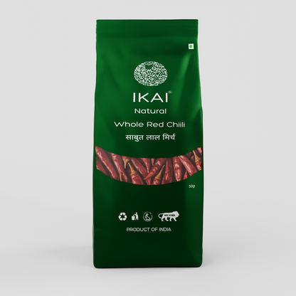 IKAI Organic Whole Red Chilli