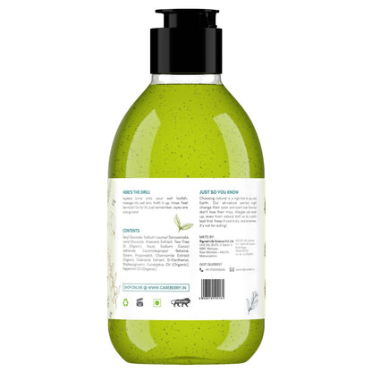 careberry tea tree eucalyptus oil shower gel buy in usa