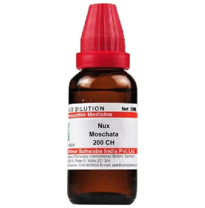 Buy Dr. Willmar Schwabe India Nux Moschata Dilution from DrMediCart, Ship from India to USA