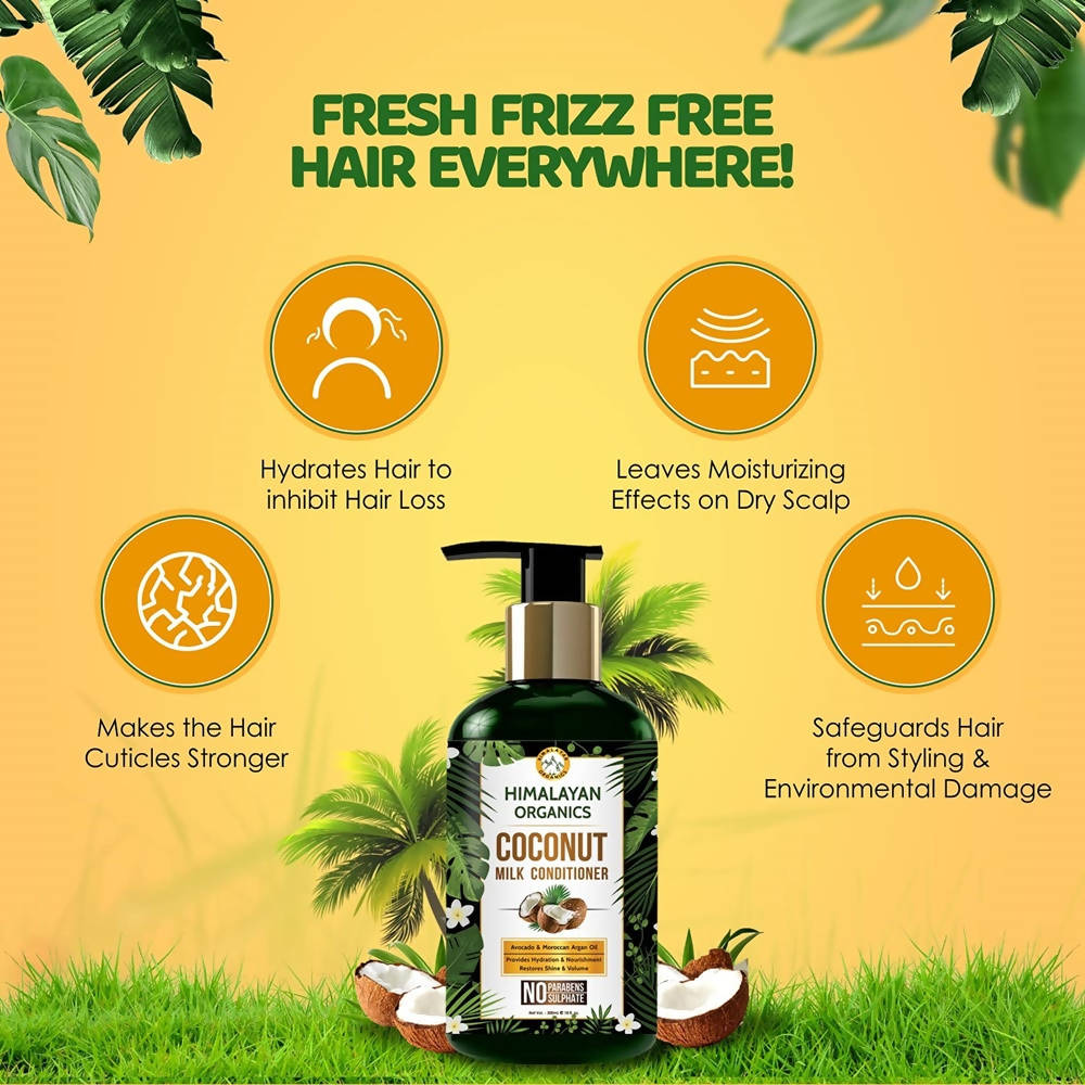 Himalayan Organics Coconut Milk Conditioner - DrMediCart