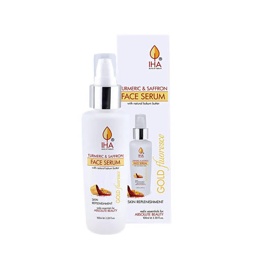 Buy Iha Gold Fluoresce Face Serum with Turmeric & Saffron from DrMediCart, Ship from India to USA