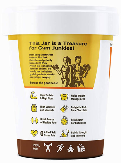 Pintola High Protein Dark Chocolate Crunchy Peanut Butter