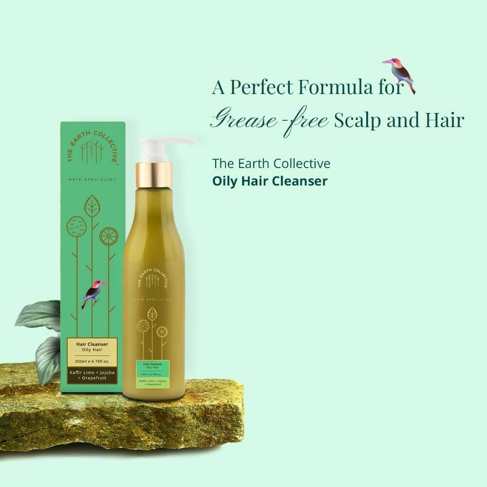 The Earth Collective Hair Cleanser - Oily Hair- Shampoo - Drmedicart
