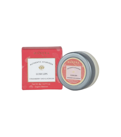 Buy Mantra Herbal Lush Lips Strawberry, Shea & Kokkum from DrMediCart, Ship from India to USA