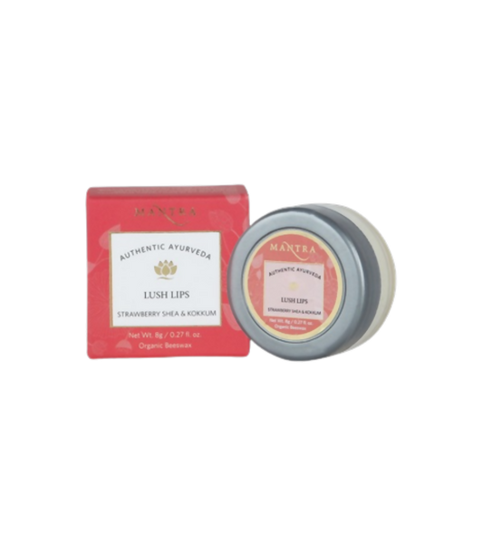 Buy Mantra Herbal Lush Lips Strawberry, Shea & Kokkum from DrMediCart, Ship from India to USA