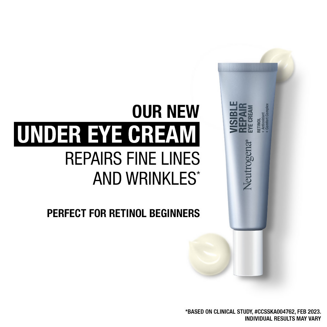 Neutrogena Visible Repair Eye Cream For Anti-Ageing, Dark Circles & Wrinkles