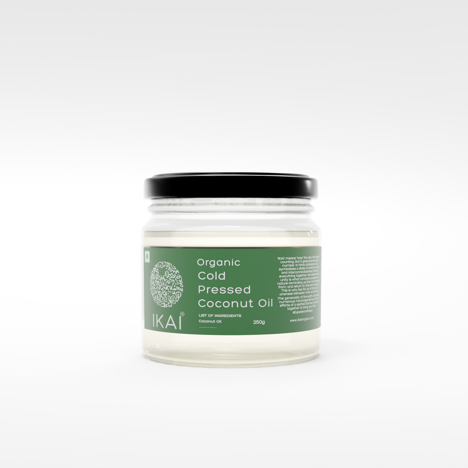 IKAI Organic Cold Pressed Coconut Oil