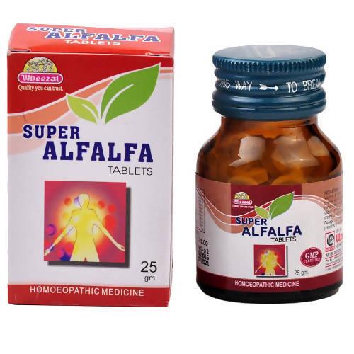 Wheezal Homeopathy Super Alfalfa Tablets - Drmedicart