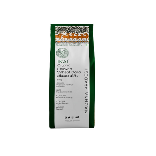 IKAI Organic Lokwan Wheat Dalia