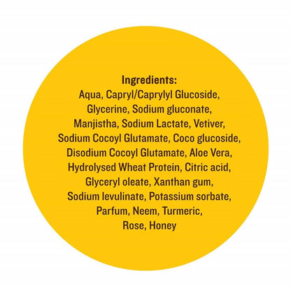 Soultree Indian Rose Face Wash With Turmeric & Honey
