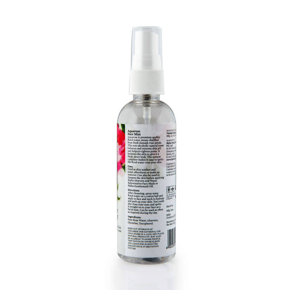 Bipha Ayurveda Aquarose Face Mist - DrMediCart