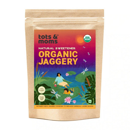 Tots and Moms Organic Natural Jaggery Sweetener