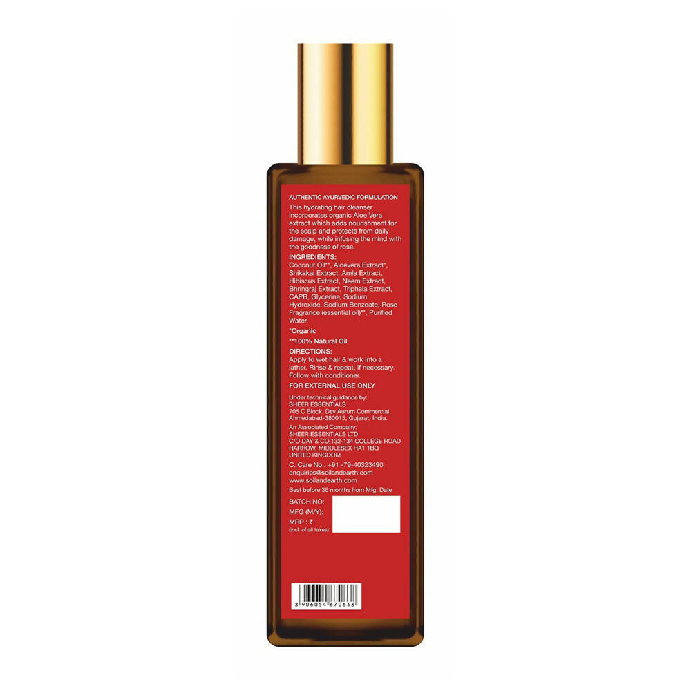 Soil And Earth Indian Rose Hair Cleanser - DrMediCart