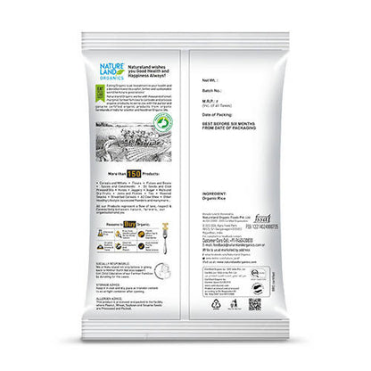 Buy Nature Land Organics Rice Poha from DrMediCart, Ship from India to USA