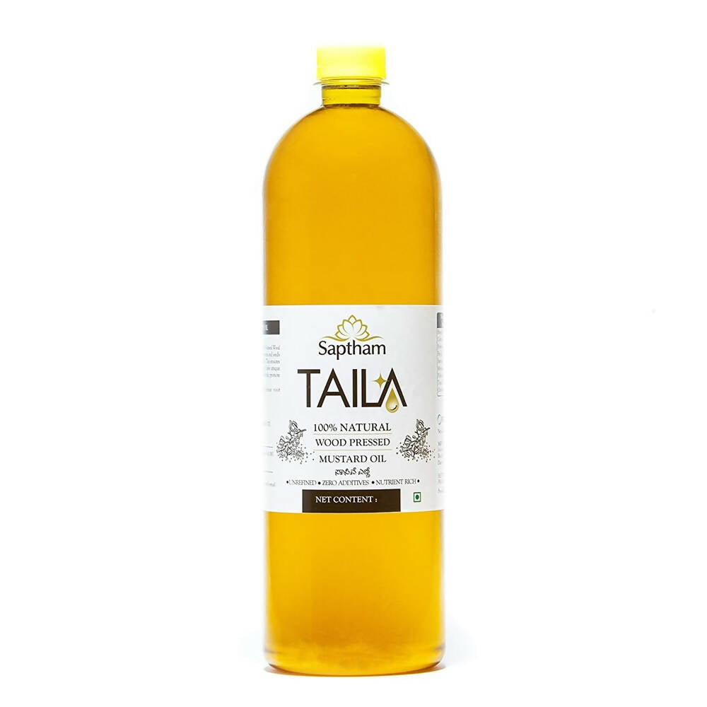 Saptham Taila 100% Wood Pressed Mustard Oil