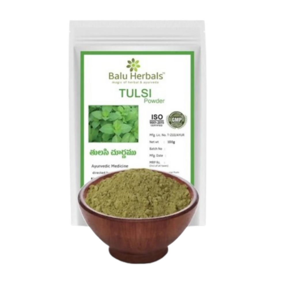 Balu Herbals Holy Basil (Tulasi) Powder