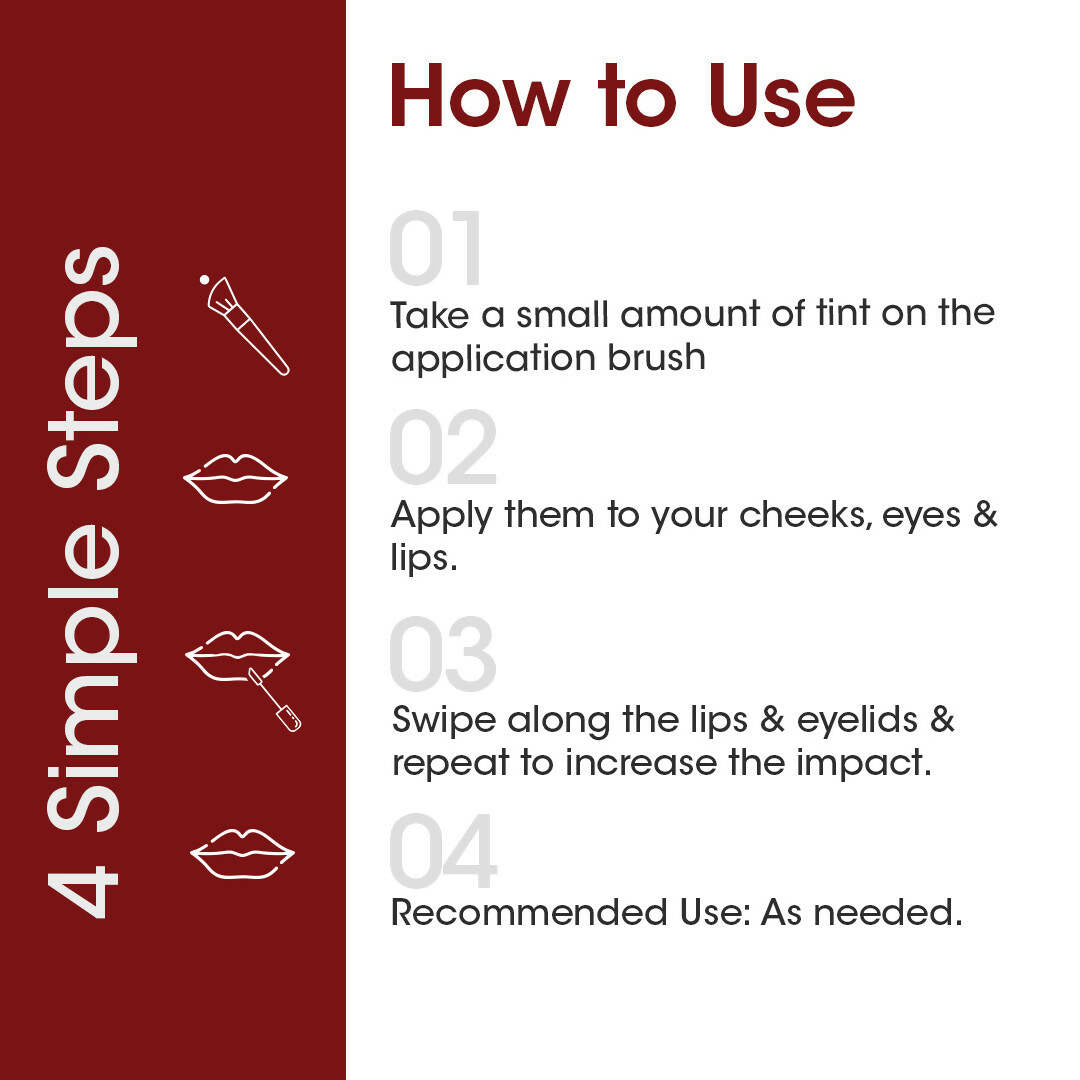 TAC - The Ayurveda Co. Lip, Cheek & Eye Tints Magic Combo Box - DrMediCart
