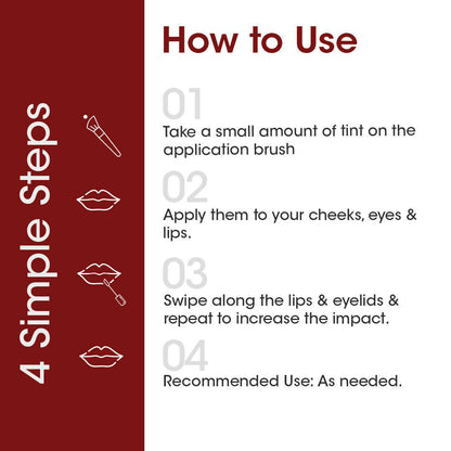 TAC - The Ayurveda Co. Lip, Cheek & Eye Tints Magic Combo Box - DrMediCart