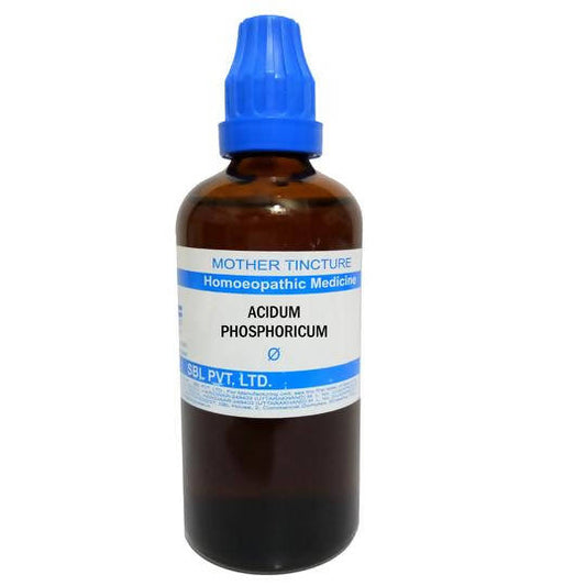 Buy SBL Homeopathy Acidum Phosphoricum Mother Tincture Q from DrMediCart, Ship from India to USA