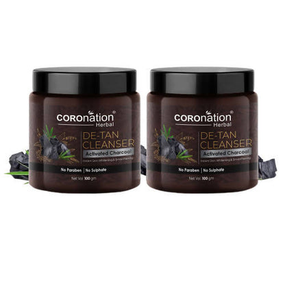 Coronation Herbal Activated Charcoal De-Tan Cleanser