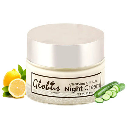 Globus Naturals Clarifying Anti Acne Night Cream