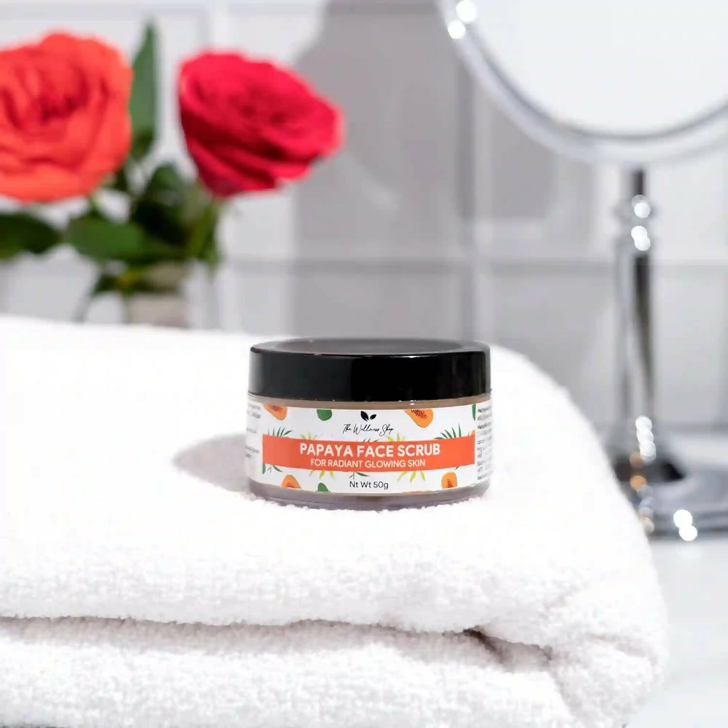 The Wellness Shop Papaya Face Scrub - Drmedicart
