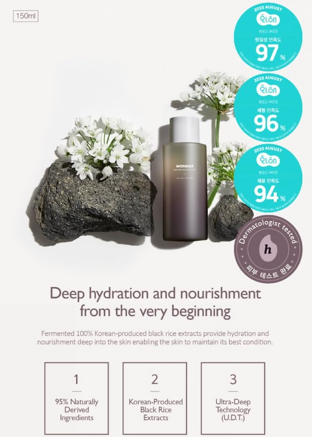 Haruharu wonder Black Rice Hyaluronic Toner