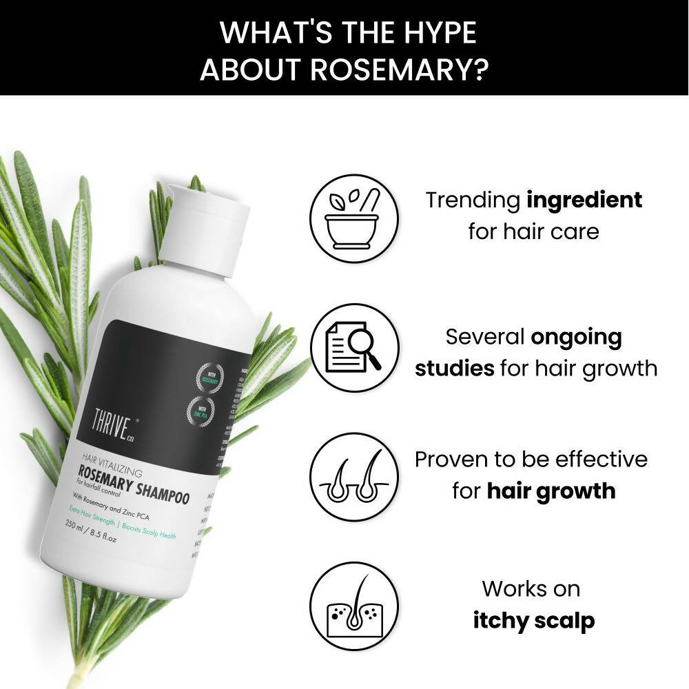 ThriveCo Hair Vitalizing Rosemary Shampoo - Drmedicart