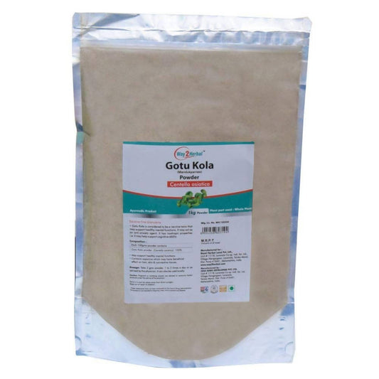 Buy Way2herbal Gotu Kola Powder from DrMediCart, Ship from India to USA
