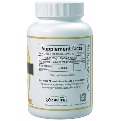 Sushrut Ayurved Good Health Amla Veg Capsules